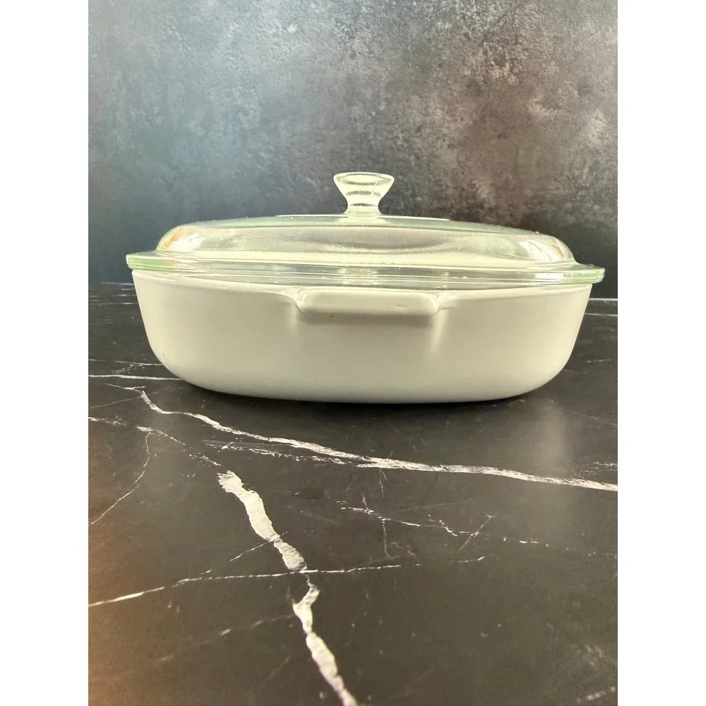 Vintage Blue Cornflower Corning Ware 9in P-9-B Casserole Dish with Lid